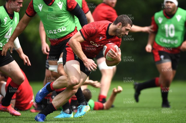 010721 - Wales Rugby Training - Jonah Holmes during training