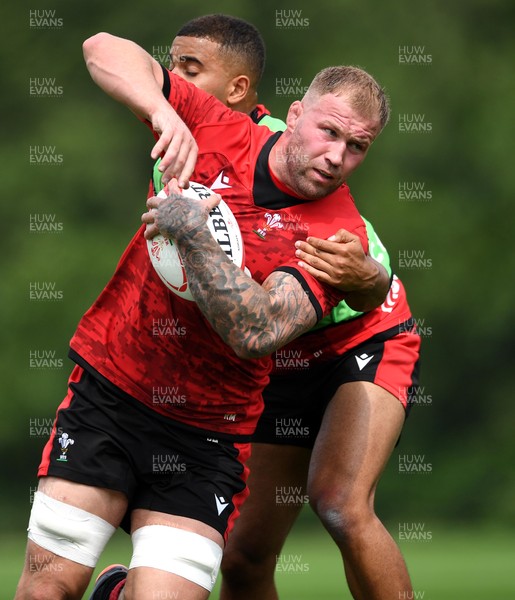 010721 - Wales Rugby Training - Ross Moriarty during training