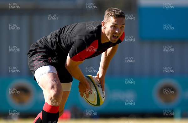 010722 - Wales Rugby Training - George North during training