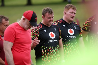010726 - Wales Rugby Training ahead of the first Nations Championship game against Fiji - Dewi Lake during training
