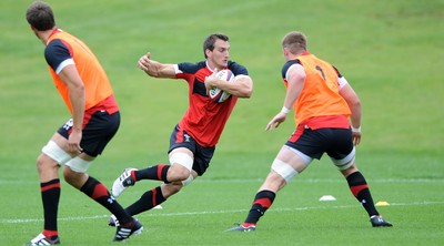 01.08.11 - Wales Rugby Training - Sam Warburton during training. 