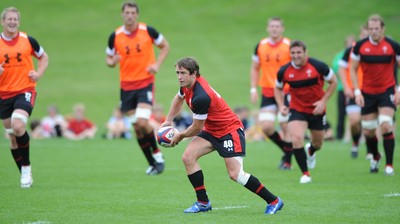 01.08.11 - Wales Rugby Training - Shane Williams during training. 