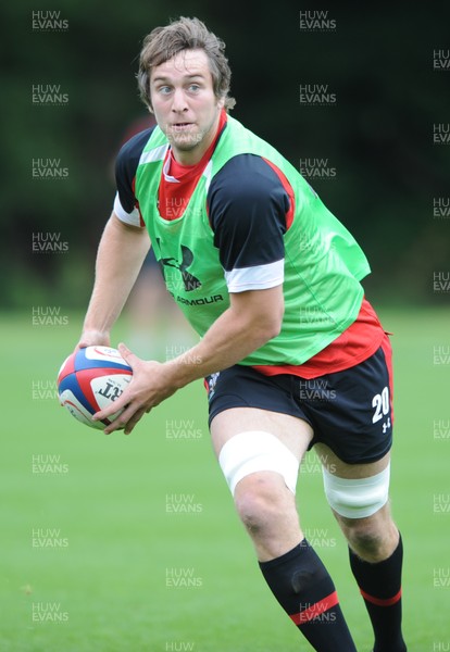 01.08.11 - Wales Rugby Training - Ryan Jones during training. 