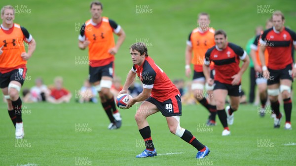 01.08.11 - Wales Rugby Training - Shane Williams during training. 