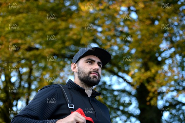 011118 - Wales Rugby Training - Cory Hill during training