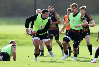 011125 - Wales Rugby Training - Christian Coleman during training