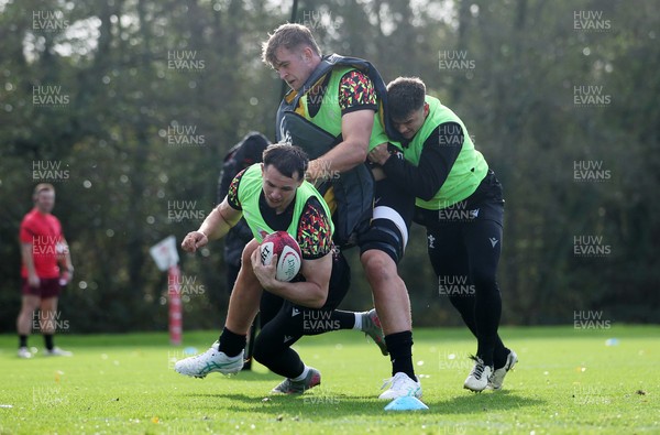 011125 - Wales Rugby Training - Tom Rogers during training