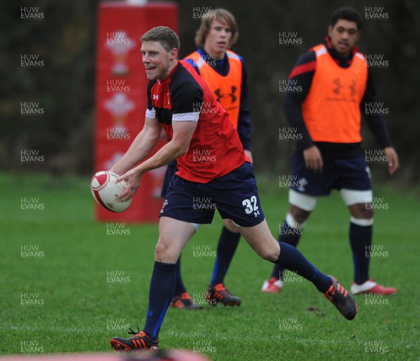01.12.11 - Wales Rugby Training - Rhys Priestland during training. 