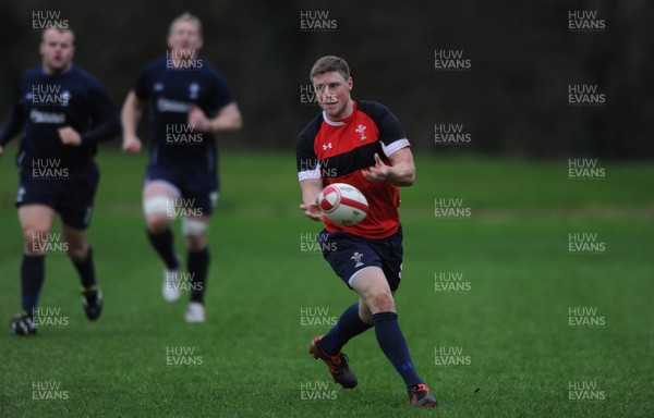 01.12.11 - Wales Rugby Training - Rhys Priestland during training. 