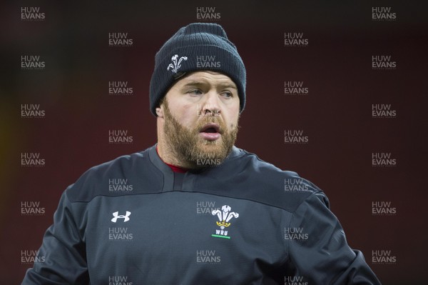 011217 - Wales Rugby Training - Scott Andrews during training