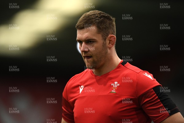 020221 - Wales Rugby Training - Dan Lydiate during training