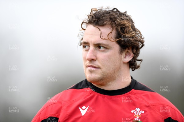 020221 - Wales Rugby Training - Ryan Elias during training