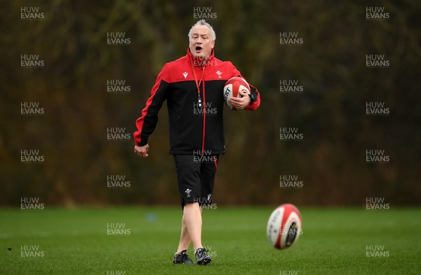 020221 - Wales Rugby Training - Paul Stridgeon during training