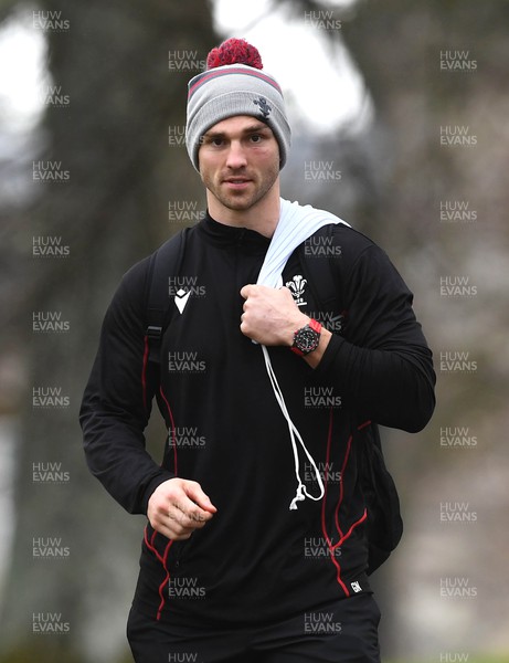 020223 - Wales Rugby Training - George North during training