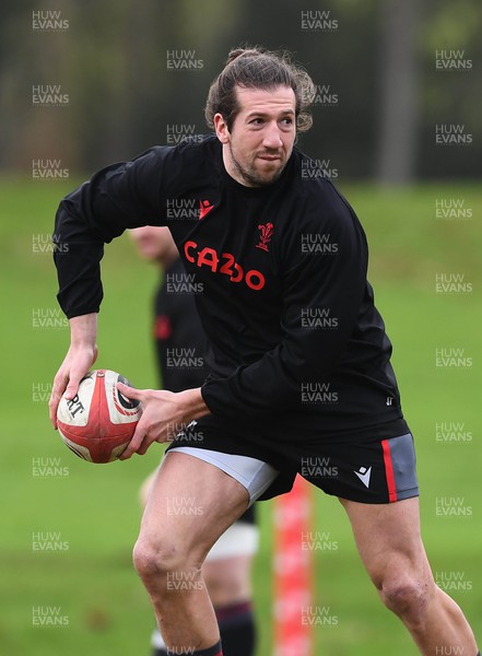 020223 - Wales Rugby Training - Justin Tipuric during training