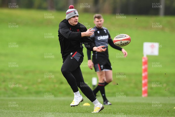 020223 - Wales Rugby Training - Joe Hawkins during training