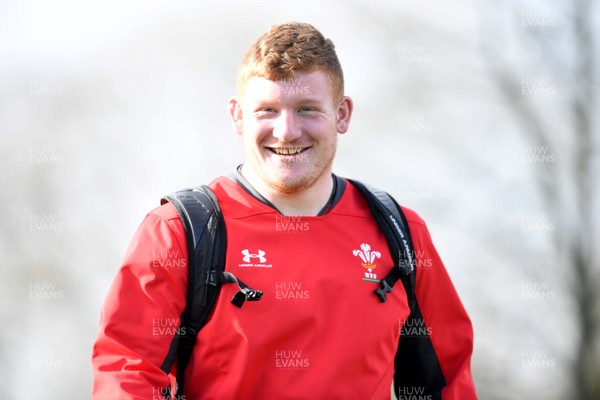 020320 - Wales Rugby Training - Rhys Carre during training