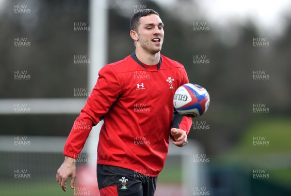 020320 - Wales Rugby Training - George North during training