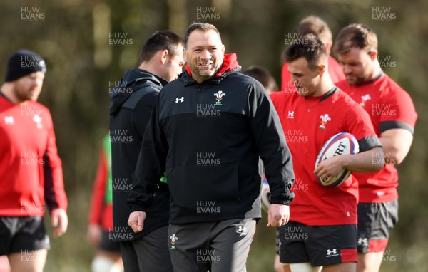020320 - Wales Rugby Training - Jonathan Humphreys during training
