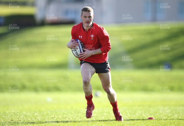 020320 - Wales Rugby Training - Johnny McNicholl during training