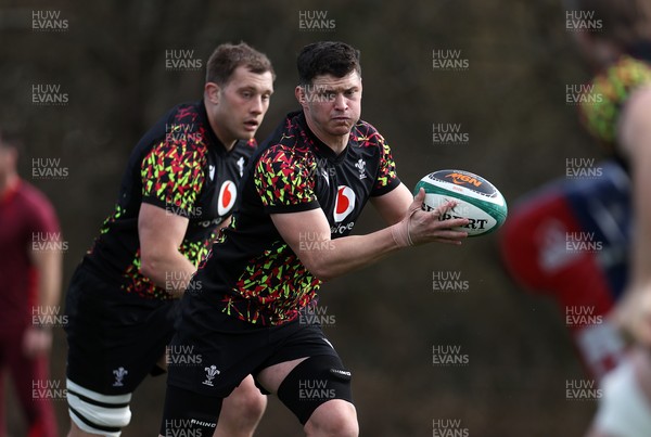 020326 - Wales Rugby Training - James Botham during training