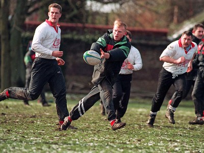 Wales Rugby Training 020395