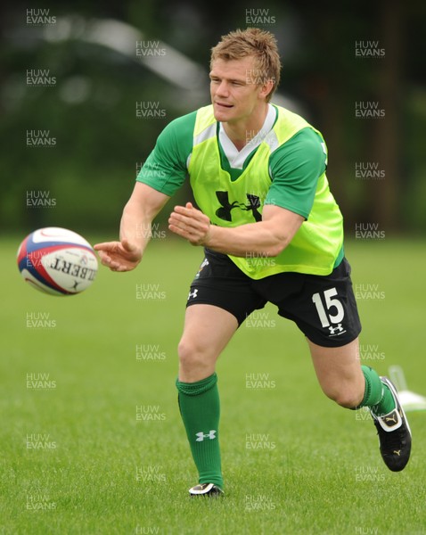 02.06.09 - Wales Rugby Training - Dwayne Peel in action during training. 