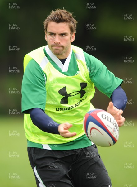 02.06.09 - Wales Rugby Training - Nicky Robinson in action during training. 