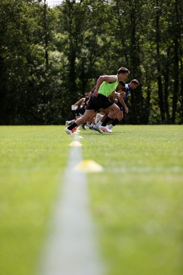 020625 - Wales Rugby Training - First day of summer camp - Josh Adams during training