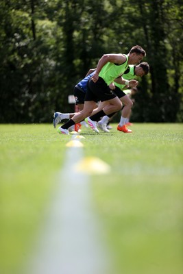 020625 - Wales Rugby Training - First day of summer camp - Josh Adams during training