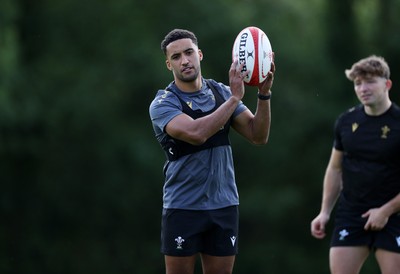 020625 - Wales Rugby Training - First day of summer camp - Keelan Giles during training
