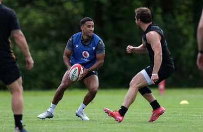 020625 - Wales Rugby Training - First day of summer camp - Keelan Giles during training