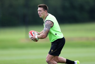 020625 - Wales Rugby Training - First day of summer camp - Josh Adams during training