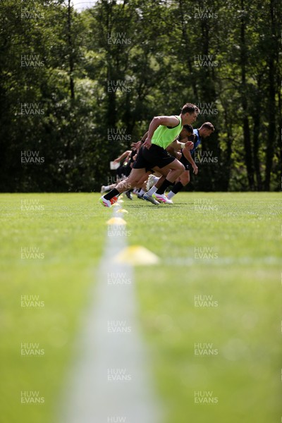 020625 - Wales Rugby Training - First day of summer camp - Josh Adams during training
