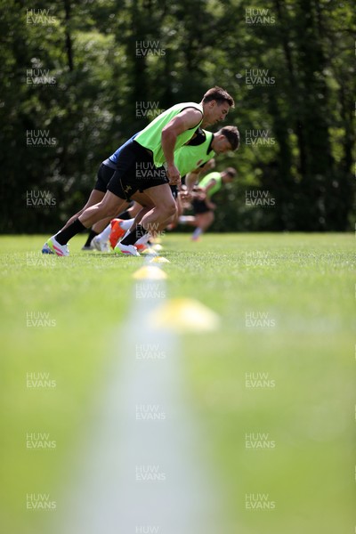 020625 - Wales Rugby Training - First day of summer camp - Josh Adams during training