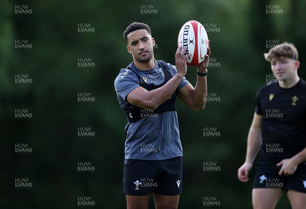 020625 - Wales Rugby Training - First day of summer camp - Keelan Giles during training