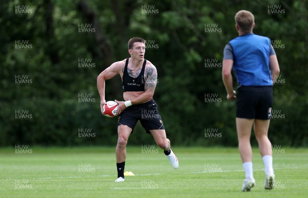 020625 - Wales Rugby Training - First day of summer camp - Josh Adams during training
