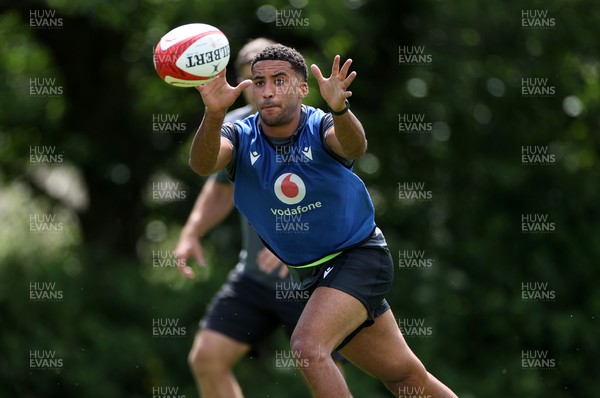 020625 - Wales Rugby Training - First day of summer camp - Keelan Giles during training