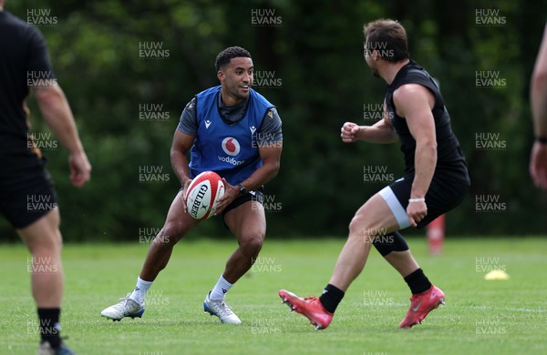 020625 - Wales Rugby Training - First day of summer camp - Keelan Giles during training