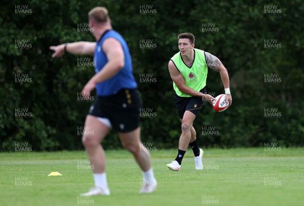 020625 - Wales Rugby Training - First day of summer camp - Josh Adams during training