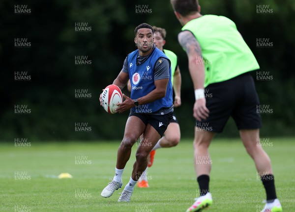 020625 - Wales Rugby Training - First day of summer camp - Keelan Giles during training