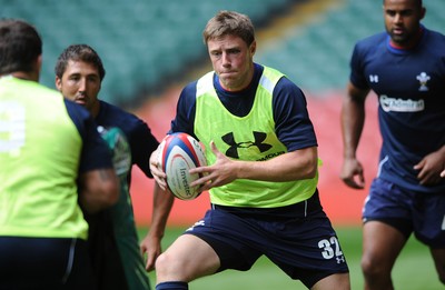 02.08.11 - Wales Rugby Training - Rhys Priestland during training. 