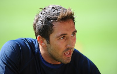 02.08.11 - Wales Rugby Training - Gavin Henson during training. 