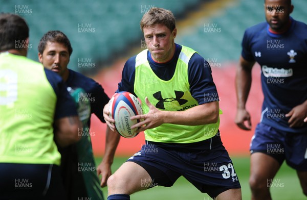 02.08.11 - Wales Rugby Training - Rhys Priestland during training. 