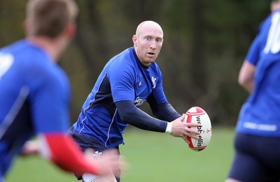 02.11.10. Wales Rugby Training... Tom Shanklin.. 