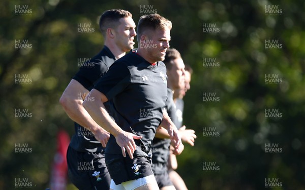 021118 - Wales Rugby Training - Gareth Anscombe during training
