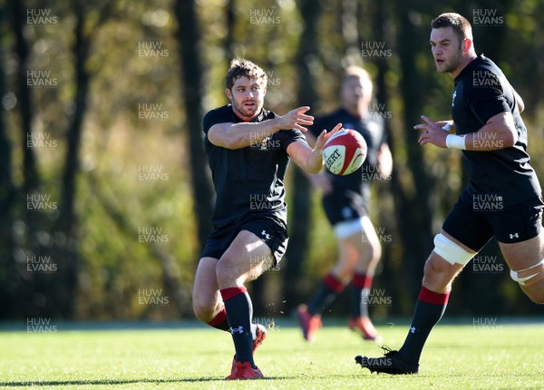 021118 - Wales Rugby Training - Leigh Halfpenny during training