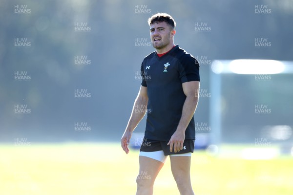 021118 - Wales Rugby Training - Luke Morgan during training