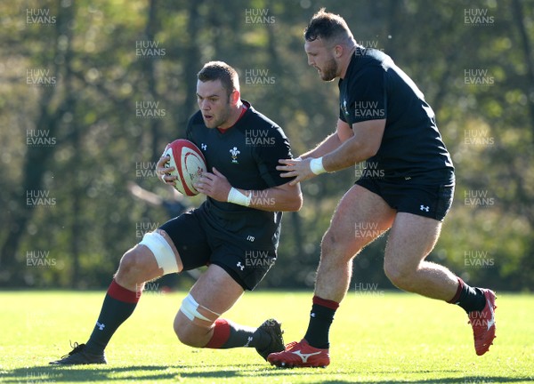 021118 - Wales Rugby Training - Dan Lydiate during training