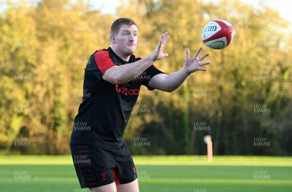 021121 - Wales Rugby Training - Rhys Carre during training